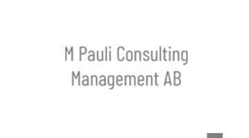 M Pauli Consulting & Management AB